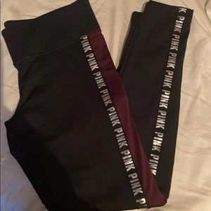 Victoria's Secret pink leggings SOLD ON OTHER SITE